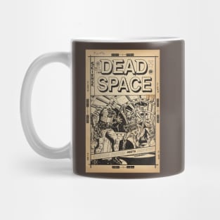 Dead Space fanart Comic cover line art Mug